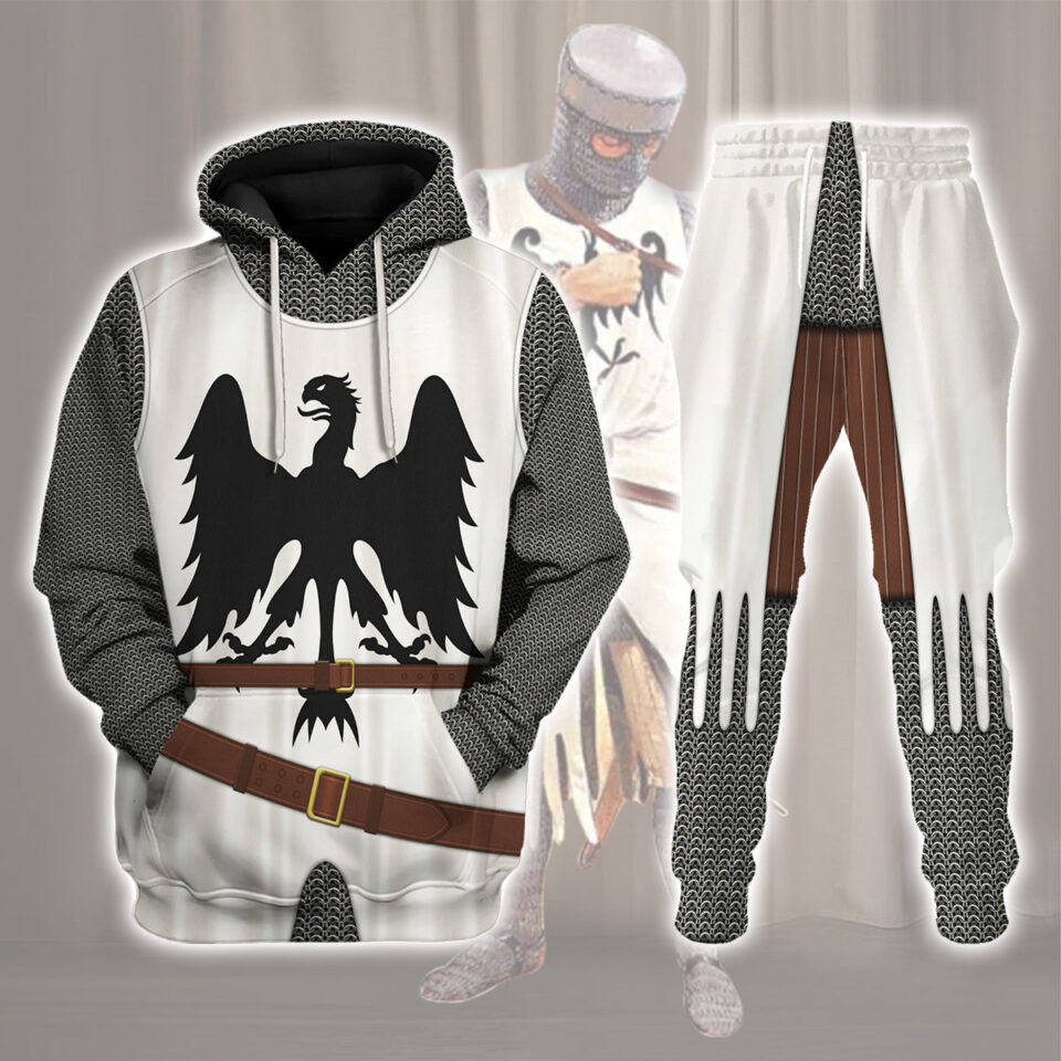 12th Century German Knight Costume Hoodie Sweatshirt T-Shirt Sweatpants Tracksuit - HypemerchX