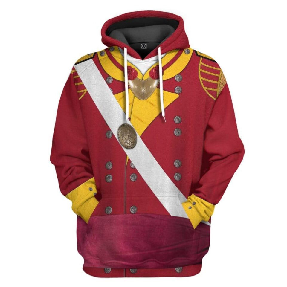 6th Foot Officer Grenadier Company Costume Hoodie Sweatshirt T-Shirt Sweatpants Tracksuit - HypemerchX