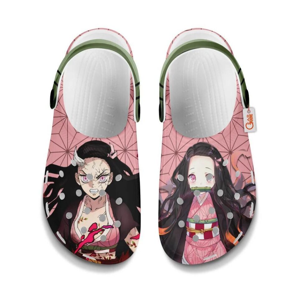 Anime Demon Slayer Nezuko - 3D Clog Shoes Comfortable For Men Women