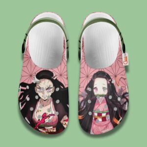 Anime Demon Slayer Nezuko - 3D Clog Shoes Comfortable For Men Women4