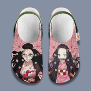 Anime Demon Slayer Nezuko - 3D Clog Shoes Comfortable For Men Women5