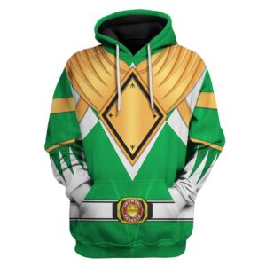 Green Ranger Dragon Shield Hoodies Sweatshirt T-shirt Hawaiian Tracksuit2