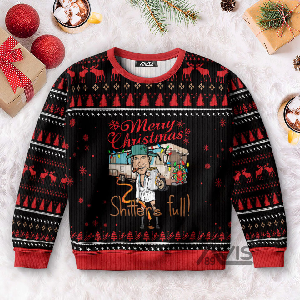 Shtter's Full Ugly Sweater - Best Gift For Christmas