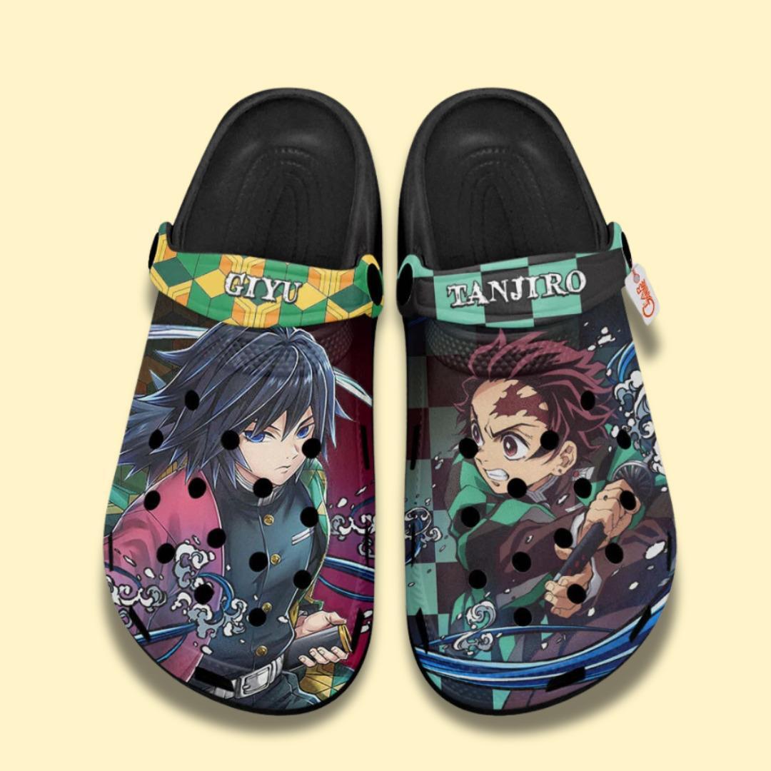 Tanjiro & Giyu Themed Clogs – Stylish & Comfortable Footwear5