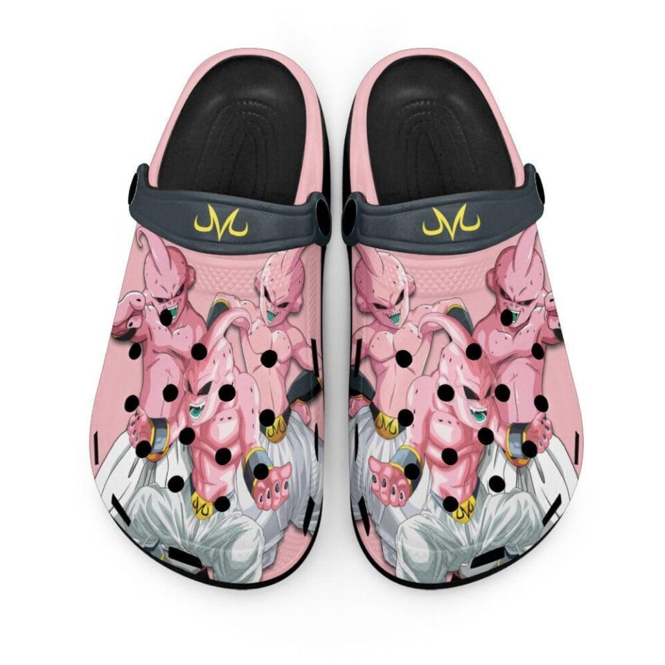Anime Dragon Ball Z Kid Buu - 3D Clog Shoes Comfortable For Men Women