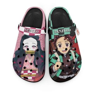 Tanjiro and Nezuko Clogs Shoes Comfortable For Men and Women1