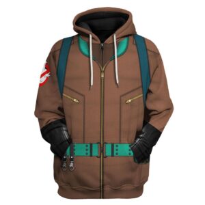 The Real Ghostbusters Brown Costume Hoodie Sweatshirt T-Shirt Sweatpants5