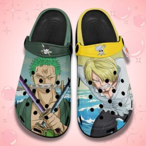 Zoro and Sanji Clogs Shoes Comfortable For Men Women2