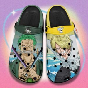 Zoro and Sanji Clogs Shoes Comfortable For Men Women4