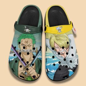 Zoro and Sanji Clogs Shoes Comfortable For Men Women5