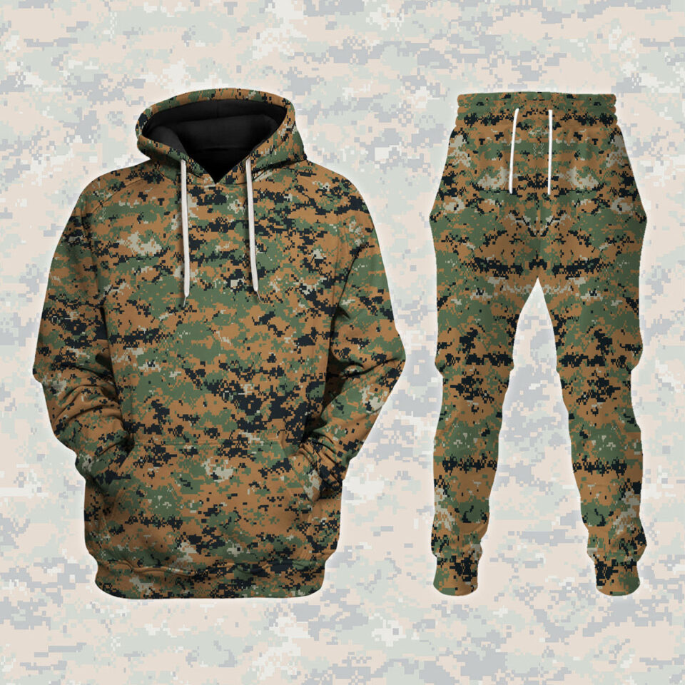 American MARPAT Marine pattern Woodland Camo - HypemerchX