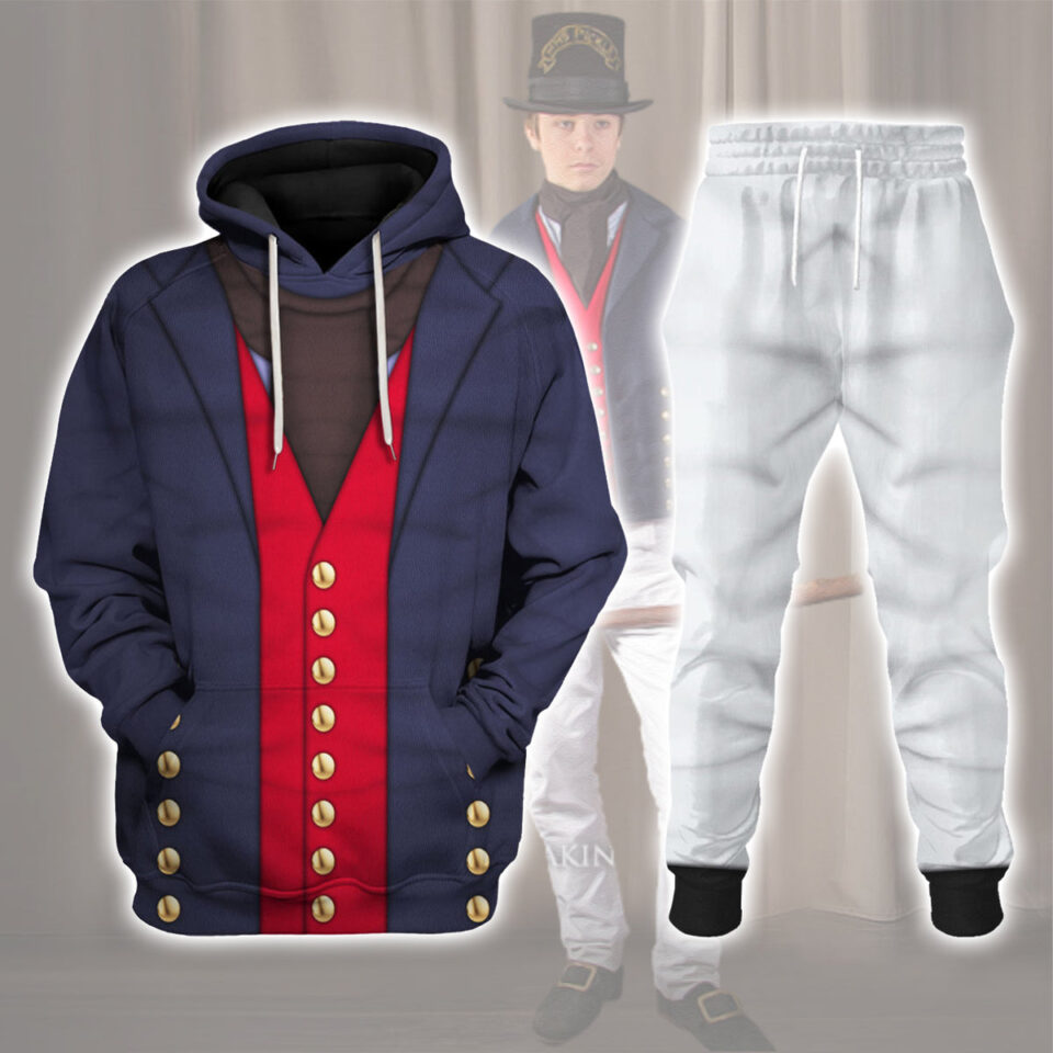 Bosuns Mate-1806 Uniform All Over Print Hoodie Sweatshirt T-Shirt Tracksuit - HypemerchX