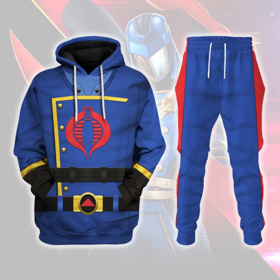 CustomsPig Cobra Commander V1 (G.I. Joe) Costumes Hoodie Sweatshirt T-Shirt - HypemerchX
