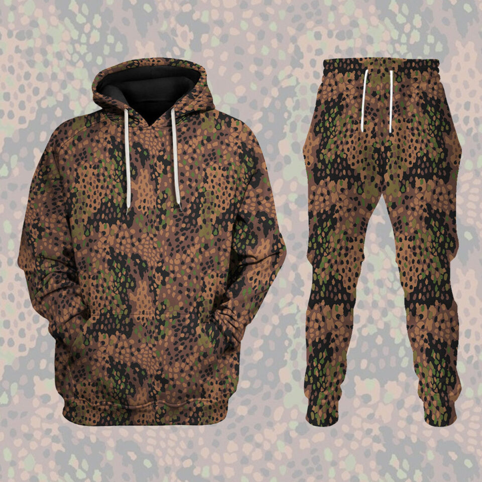 German World War 2 (WWII) Erbsenmuster Pattern Pea Dot Camo - HypemerchX