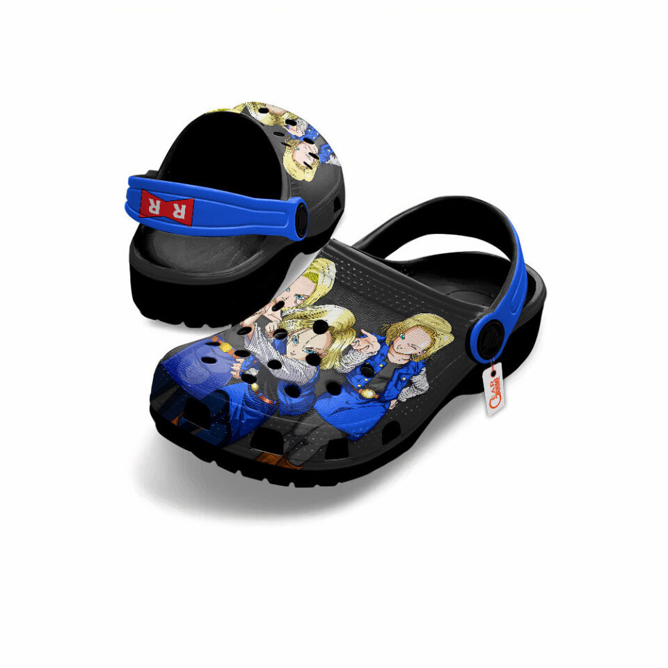 Android 18 Premium EVA Clogs Pattern Style