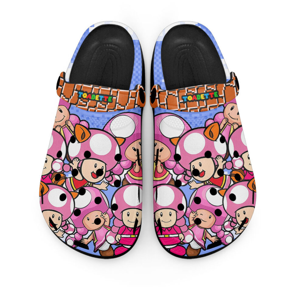 Toadette Premium EVA Clogs