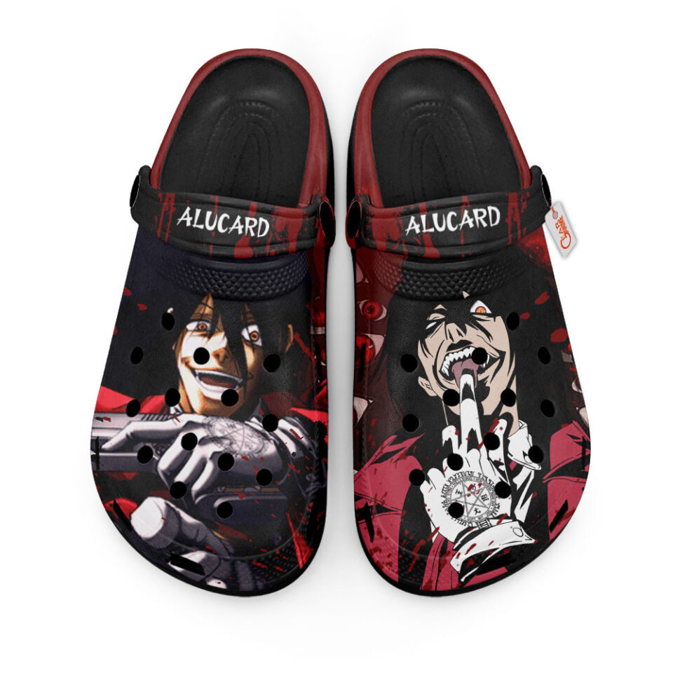 Alucard Horror Halloween Premium EVA Clogs