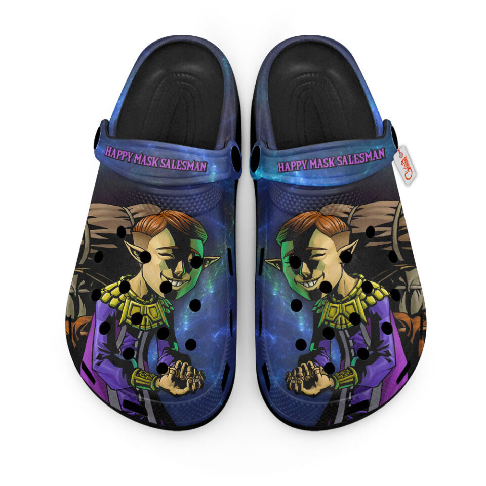 Happy Mask Salesman Premium EVA Clogs Legend of Zelda Personalized