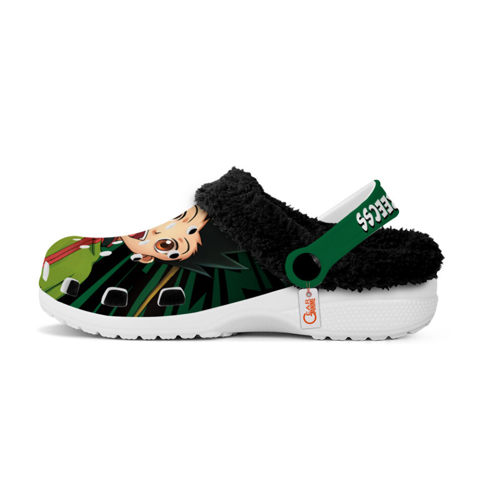Gon x Ging Freecss Fleece-Lined Clogs Shose for Men and Women