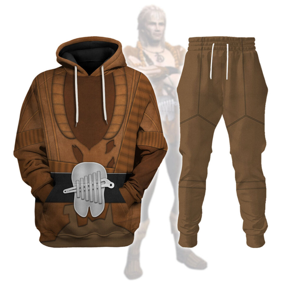 Khan Noonien Singh Costume Officer Hoodie Sweatshirt T-Shirt Sweatpants Apparel - HypemerchX