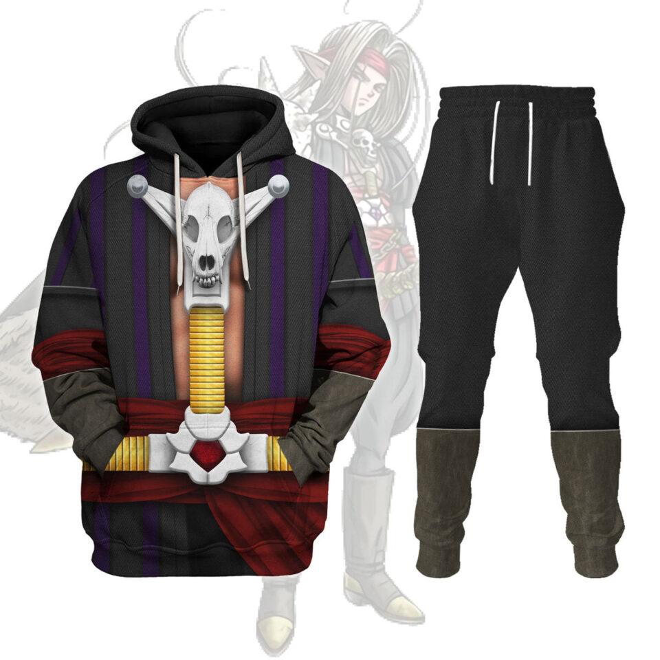 Psaro Dragon Quest Hoodie T-shirt Sweatpants Cosplay - HypemerchX